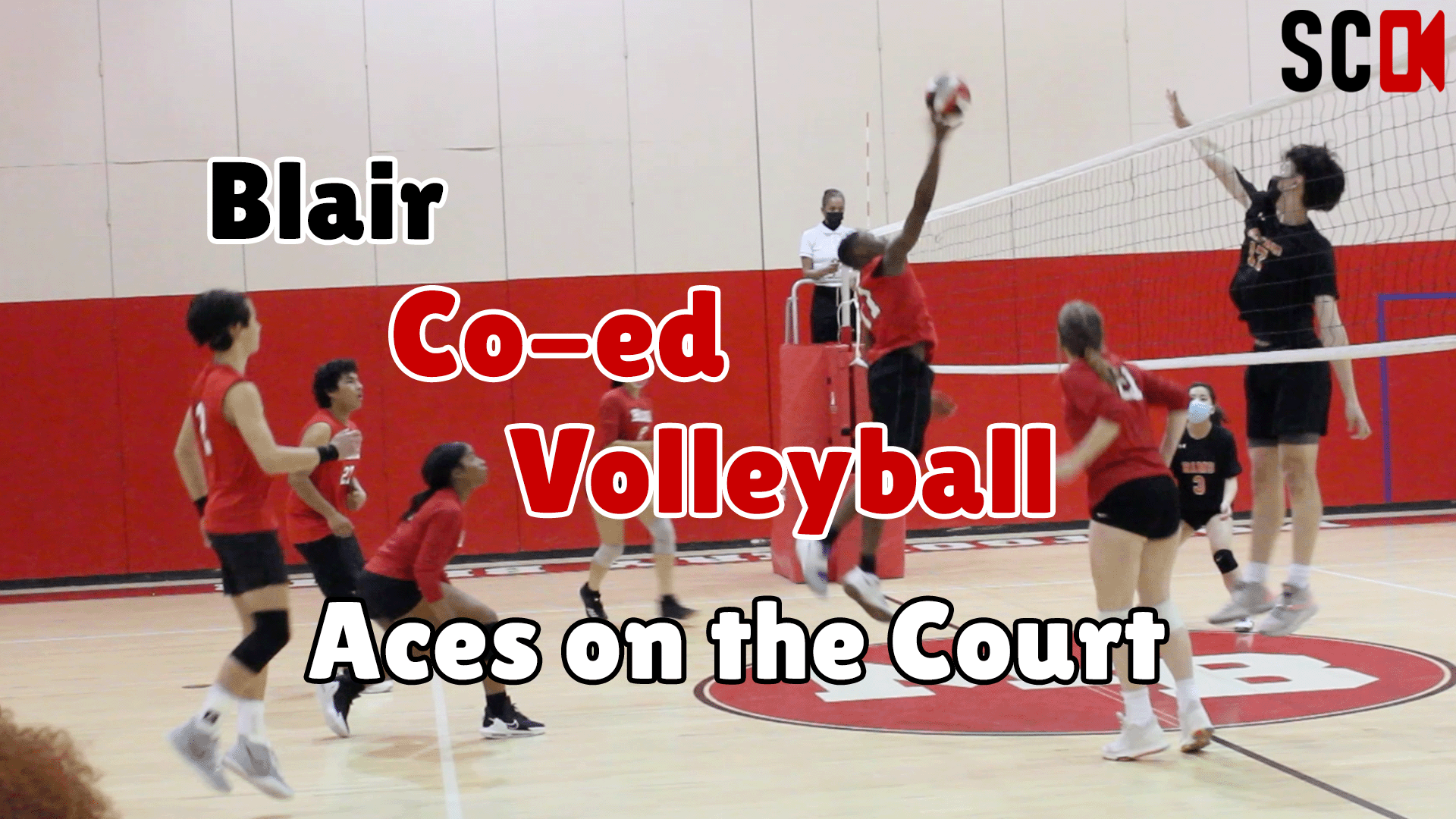 Blair Co-ed Volleyball Aces on the Court
