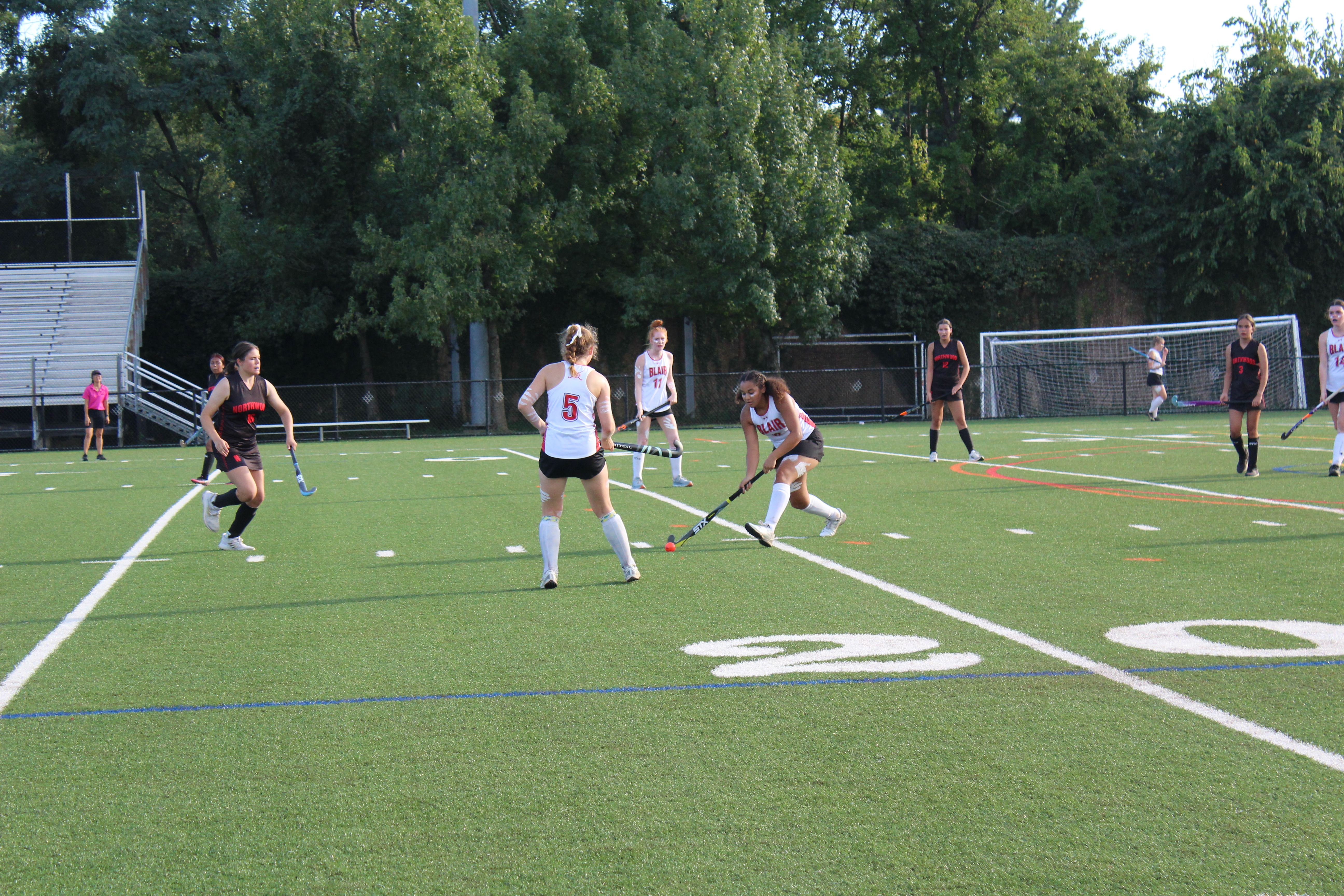Blair field hockey demolishes Northwood in the Battle of the Boulevard