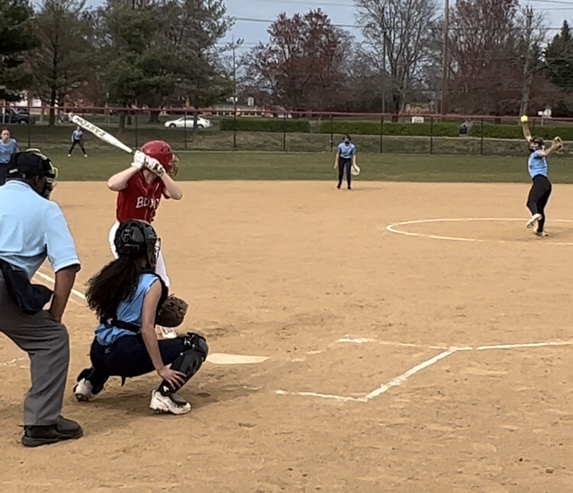 Blair girls' softball loses to Clarksburg in home opener